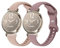 Conidido 2 Pack Slim Silicone Watch Bands Compatible with Garmin Lily 2/Lily 2 Classic/Active Smart Watch, 14mm Soft Rubber Band Quick Release Replacement Thin Narrow Strap Lily 2 Accessory for Women
