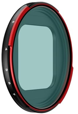 Filtre VND/CPL 3-7 arrêts Compatible avec Les Accessoires de Photographie Cage Plate-Forme boîtier série