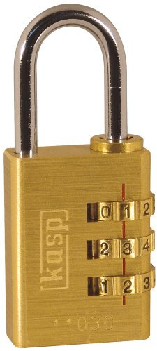 Kasp K11030D Lucchetto in ottone a combinazione – 30 mm