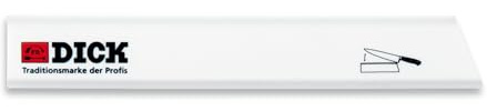 Dick 99000030 Klingenschutz, 16 cm schmal, 2,5 cm, Weiß