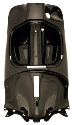 one by Camamoto cod. 77390150A paragambe scudo interno retro scudo nero lucido compatibile con aprilia scarabeo 50-100cc / 2t e 4 tempi (Rif. orig. Aprilia 63597300)