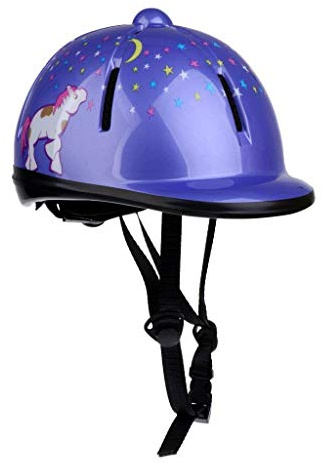 Heemtle Kinder Kinder einstellbare Pferd Reiten Hut/Helm Kopf Schutzausrüstung 8 Farben optional (einstellbar:48-54CM)