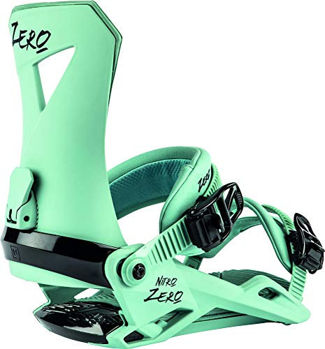 Nitro Snowboards Herren Zero '20 All Mountain Freestyle günstig Bindung Snowboardbindung, Silt, M