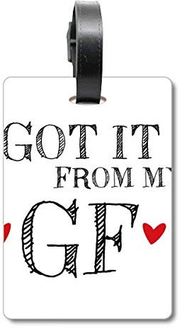 for BF Got It from My GF Boyfriend Cruise Koffer Bag Tag Tourister Identifikationsetikett
