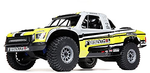 LOSI 1/6 Super Baja Rey Brenthel 8S 4X4 RTR Brushless Desert Truck, Yellow