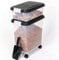 Bedding Home 50L (13.5L + 37L) 3 Piece Pet Airtight Dog Food Container | Plastic Bin Air Tight Food Storage Container | Biscuit Cat Treat Dispenser For Dogs & Cats (Black)