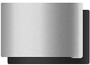 Placa de acero de la cama de la hoja de la impresión 3D de 135x75MM 3D, accesorios de la impresora 3D SLA/DLP placa de acero de resorte curada con luz adecuada para fotones/s, fotón mono/SE