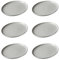 Ritzenhoff & Breker Frühstücksteller Jasper, 6er Set, Mint, ø 19 cm, Dessertteller aus Steinzeug, Mattglasur & Soft-Touch-Haptik