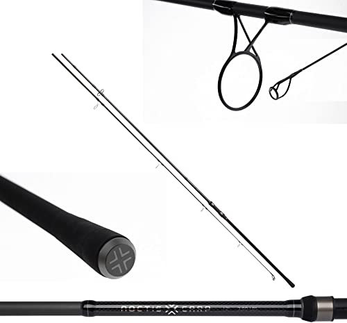 MIKADO Noctis X CARP Rod 30T-Carbon 2-teilige Karpfenrute 13 FT 3,9m/3,5lbs/342g