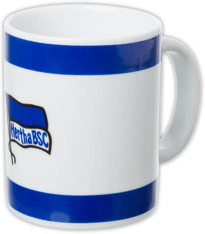 Hertha BSC Berlin Logo Tasse (one size, weiss)