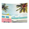 Ulticool - Wandteppich Tapestry Dekoration Wohnung - Bus Van Life Palme Sonne Meer - 200 x 150 cm groß - Wandtuch Wandbehänge - Accessoires für Schlafzimmer Wohnzimmer Kinderzimmer