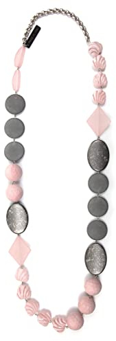 collezione alessandro Lange Kette Marit mit geometrischen Formen