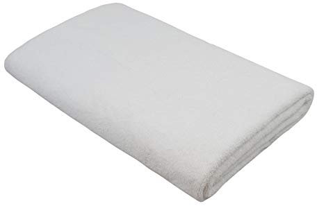 Sensepura Handtuch weiß, 50x100 cm, Zero Twist Frottier, für Hotel & Badezimmer strapazierfähige Qualität, hochwertig & weich