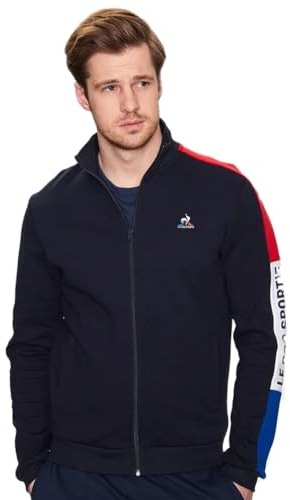 Le Coq Sportif Unisex Tri Fz Sweatshirt, Nr. 1 M Sky Captain Trainingsjacke, X-Small