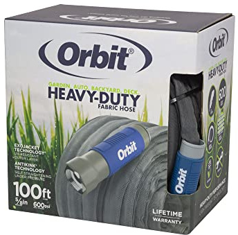Orbit 33180 ExoJacket Stoff-Wasser-Gartenschlauch, 30 m x 1,6 cm