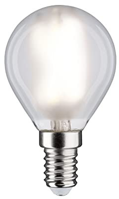 Paulmann 29074 Filament 230V LED Tropfen E14 230V 5,9W 806lm dimmbar 45mm Matt Glas 2700K - Warmweiß