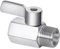 Qusedwey Duschkopf Absperrventil, Mini Kugelventil Aus Rostfreier Stahl 304, NPT Gewinde (1/2 AußEngewinde X 1/2 Innengewinde), 1 Packung