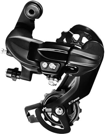 POFET TY300 6/7-Gang-Schaltwerk für Mountain Road Bike MTB Direct Mount, Fahrrad Schaltwerk Tourney RD-TY300 6/7-fach Adapter