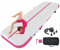 MEKETUM Air Tumbling Track Matte 2m 3m 4m 5m 10/20 cm Hoch Turn Matten Aufblasbar Gymnastikmatte Rutschfest Sportmatte für Zuhause/Training/Tumbling/Yoga/Outdoor/Fitness