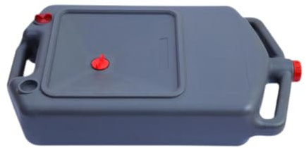 Ronyme Bidon de Liquide de Refroidissement à 12 L Bac de vidange pour Utiliser Le réservoir de reniflard de bidon d' Bouteille avec Trou de