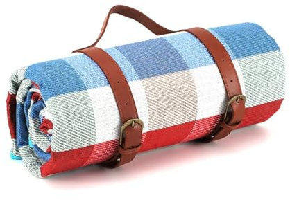 Teppich Für Draußen Wasserdichte Outdoor-Picknick-Matte, Camping-Strandmatte, bunt, kariert, gestreift, rechteckig, Schlafdecke, Pad, Wohnzimmer-Teppich Für Garten，Picknick(Multi-color,200cmx150cm)