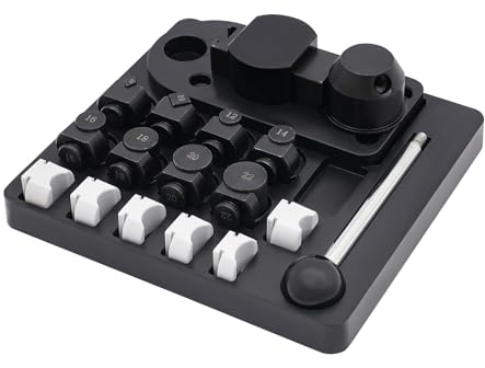 PINYELIN Ringbiegemaschine, Ringherstellungsset Ringbiegewerkzeuge Multifunktionale Schmuckbiegemaschine, Ringe Selber Machen Ohrring Ring Biege Maschine