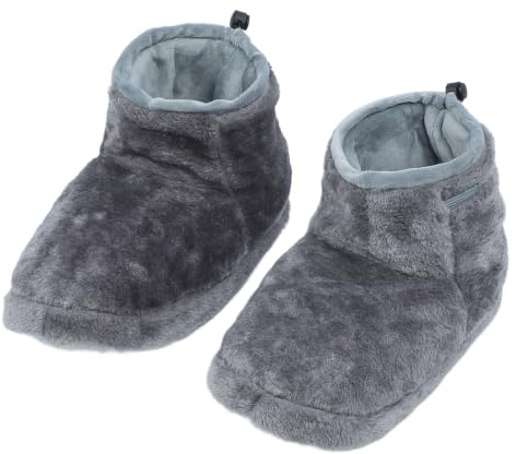 Erhitzte Stiefel, Nicht Schlauheizte Slipper mit 5Temperatureinstellungen, Elektrische Heizpantoffeln, Warm und Gemütlich, Baumwollfutter, 4,72X7,09X 12,2 Zoll,die Füße Warm Halten