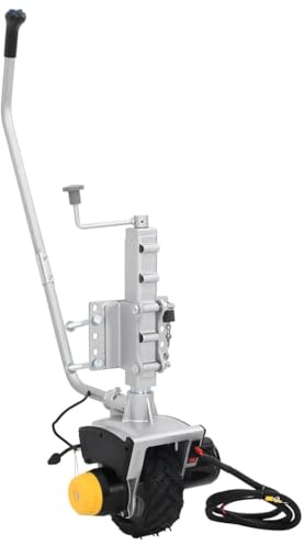 vidaXL Stützrad für Anhänger 12 V 550 W Aluminium