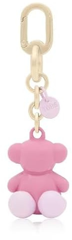 TOUS Bold Bear Schlüsselanhänger aus Metall, Rosa, mehrfarbig, Einheitsgröße, Rosa, Taglia unica