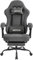 WOTSTA Massage Chaise Gaming Tissu avec Coussin en éponge Haute densité, Siege Gamer avec Repose-Pieds, Fauteuil Gamer pour Adultes Kids,Chaises de Bureau Capacité de Charge 150 kg