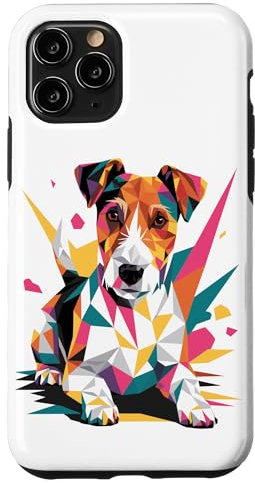 Abstract Art Smooth Fox Terrier Smooth Fox Terriers Hülle für iPhone 11 Pro