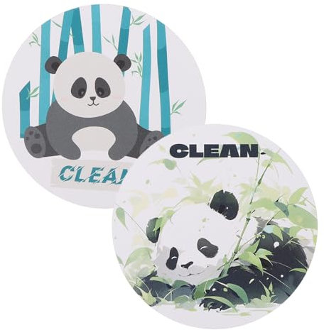 OSALADI Rustic Clean Dirty Sign for Dishwasher Indicator Mini Dishwasher Non-scratch Kitchen Decor