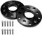 GEARMONSTER Élargisseur de voie 15 mm 5 x 100 + 5 x 112 57,1 mm avec 10 boulons de roue