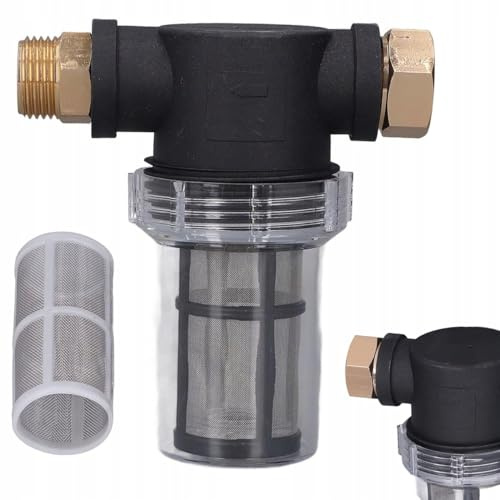 Rosfix Wasserfilter 40 Mikron 3/4 F M 10bar Metallgewebe Gartenzubehör