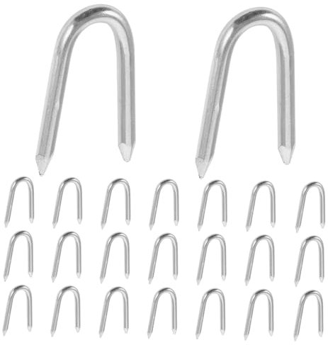 Hemobllo 3 Ensembles Grillage De Clou De Fer De Plein Air Paysage Badges Fournitures De Jardinage Tu Joues Parc Bébé Clou De Fixation Clous De Clôtures De Jardin Le Fer 50 Pièces * 3