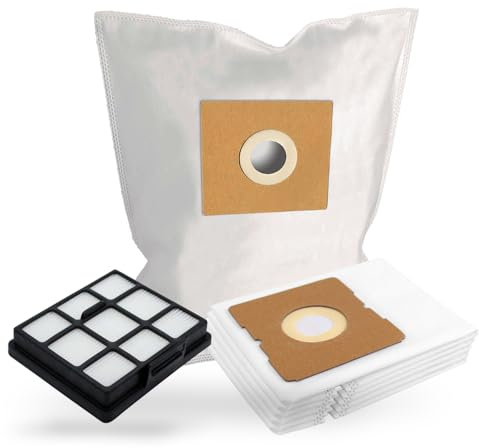 MisterVac | 20 x SG Staubsaugerbeutel + Filter kompatibel mit Ambiano VC23-GA