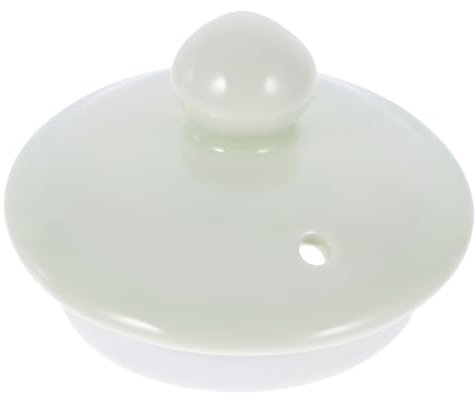 TOPPERFUN Keramik-teetassendeckel Ersatz Für Teekanne Und Teetasse Hitzebeständig Und Praktisch Schützt Vor Auslaufen Und Bewahrt Aroma