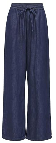 ONLY Women's Onlamari Tizana Loose Pull Up Pants WVN Elasticated Trousers for Everyday use
