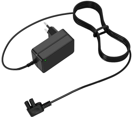 Chargeur pour robot de piscine Gosvor 12,6V compatible avec Gosvor LiteVac 800 avec lumière rotative, longueur de câble 1,8 m