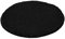 Kleine Wolke 5405926521 Badteppich Relax 100 cm rund schwarz