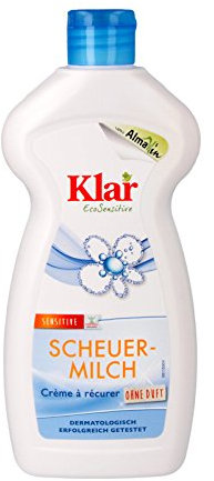 Scheuermilch vegan reinigt sanft mit natürlichen Inhaltsstoffen
