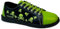 Pyramid Men's Classic Bowling Shoes - Universal Slide Soles, Medium Width, Skull Black/Lime Green, 6 UK