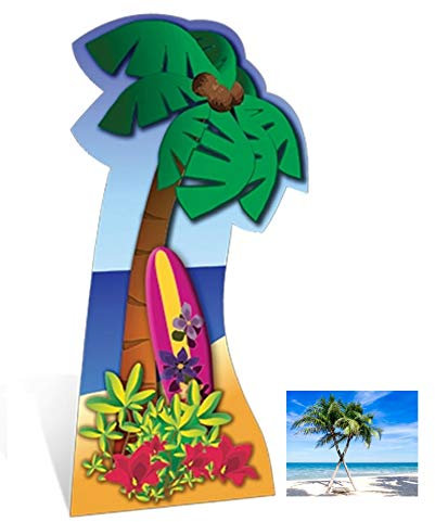 BundleZ-4-FanZ Fan Packs Palme Baum - Lebensgrosse Pappfiguren/Stehplatzinhaber/Aufsteller - Enthält 8X10 (25X20Cm) Foto