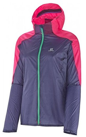 Salomon - Veste coupe vent Fast Hoodie W violet - XS