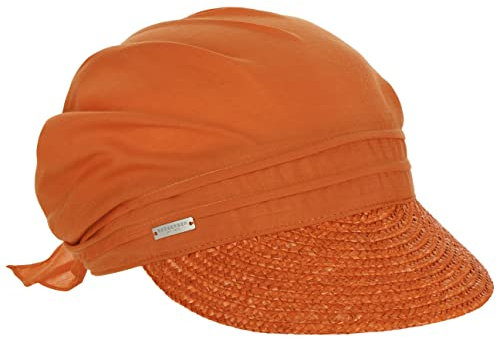 Seeberger Feminine Schirmmütze aus Strohborte mit UV-Schutz - 0 (35) - One Size