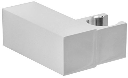 Welfenstein Brausehalter HC3 eckig Wandhalter Messing verchromt Brausehalterung