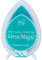 Tsukineko VersaMagic Dew Drop Stempelkissen zum Stempeln-blau, türkis-klein-auf Wasserbasis-archivieren, deckend, prägen-für dünnes Papier, Türkisfarbener Edelstein, S