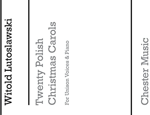 20 POLISH CHRISTMAS CAROLS FOR UNISON VOICES AND ORCHESTRA : FOR UNISON VOICES AND PIANO