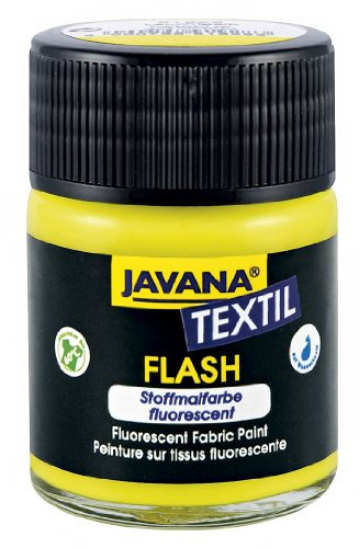 JAVANA Textil Stoffmalfarbe Flash, 50ml Leuchtgrün