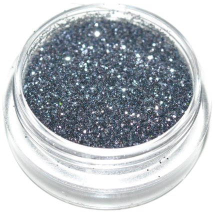 Kiara World Grey Charcoal Eye Shadow Loose Pot Glitter Dust Body Face Nail Art Party Shimmer Make-Up
